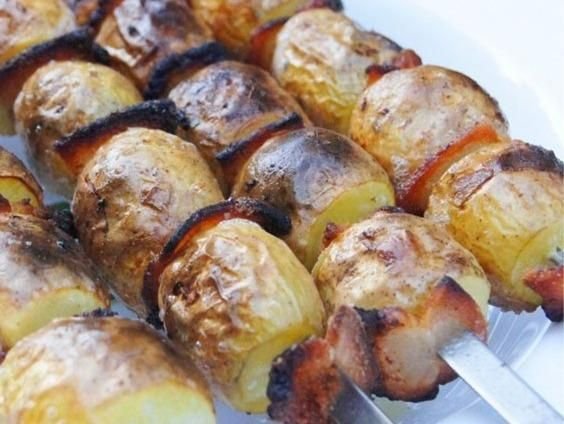 Grilled Baby Potatoes