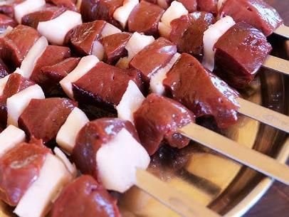 Liver kebab Jigar